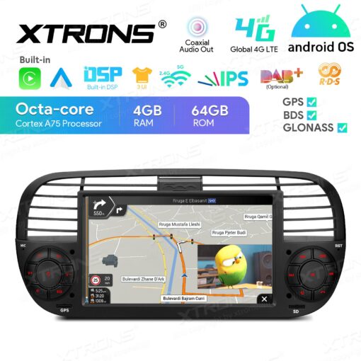 XTRONS-IA7250FLBS-carplay-мультимедиа