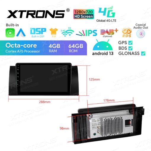 XTRONS-IAP9253BS-carplay-multimedia