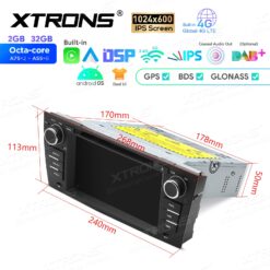 XTRONS-IE7290B-carplay-multimedia