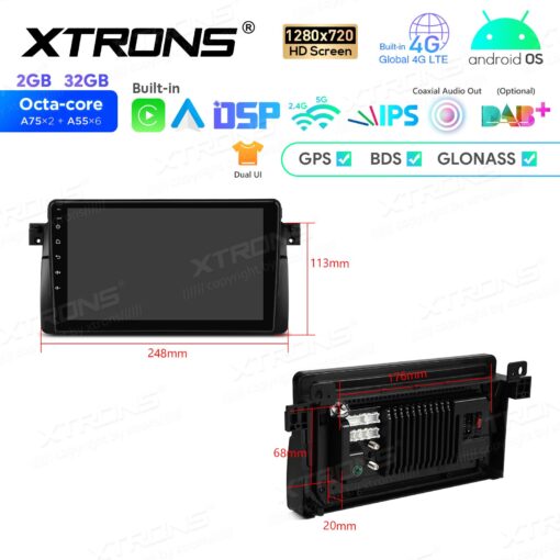 XTRONS-IEP9246B-carplay-multimedia