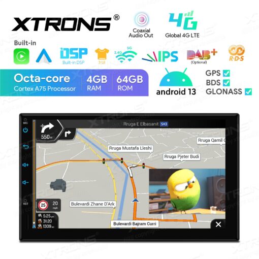 XTRONS-TIA723LS-carplay-multimedia