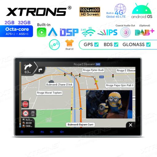 XTRONS-TIE124-carplay-мультимедиа