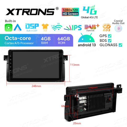 XTRONS-IAP9246BS-GPS-multimedia