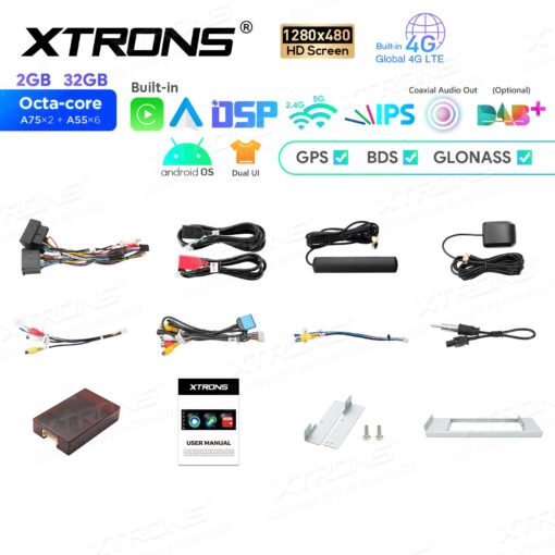 XTRONS-IE1253BLH-GPS-мультимедиа