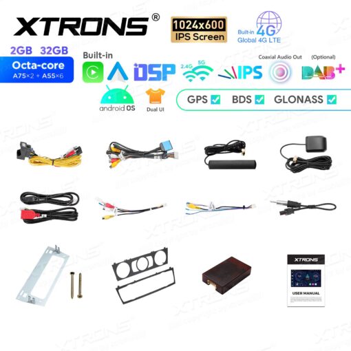 XTRONS-IE7290B-GPS-мультимедиа