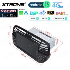 XTRONS-PXS7250FBL-GPS-мультимедиа