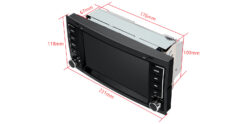 XTRONS ID70TRVL VW Touareg | Multivan | Transporter (2004-2010) Android 14 autoraadio