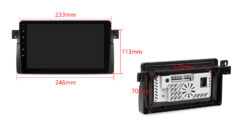 BMW 3. seeria E46 (1998-2006) Xtrons IDP9046B Android 14 autoraadio tootepilt