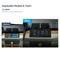 BMW X5 E53 PX1453BLHGS Applicable Models and Years
