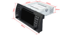BMW X5 E53 (1999-2006) Xtrons PX7453BGS Android 14 autoraadio tootepilt