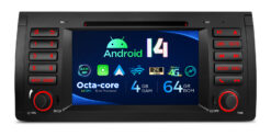 BMW X5 E53 (1999-2006) Xtrons PX7453BGS Android 14 autoraadio tootepilt