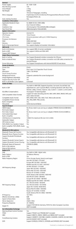 BMW X5 E53 (1999-2006) Xtrons PXP9453BGDAB Android 14 autoraadio tootepilt