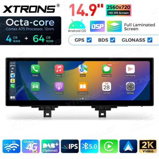 XTRONS-QLB42THEVL-android-multimedia-soitin