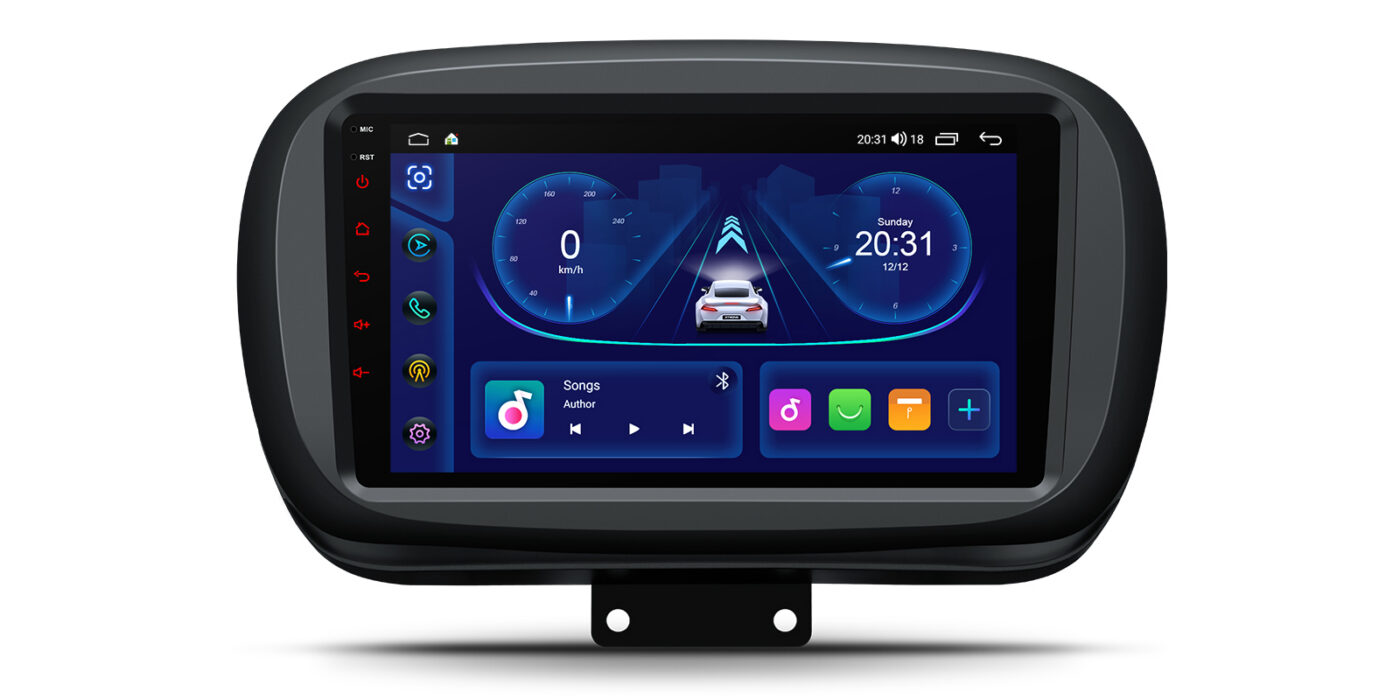 Fiat 500X (2015-2020) | Android 14 | 4+64GB | GPS autoraadio ja multimeediakeskus - Töökindel riistvara