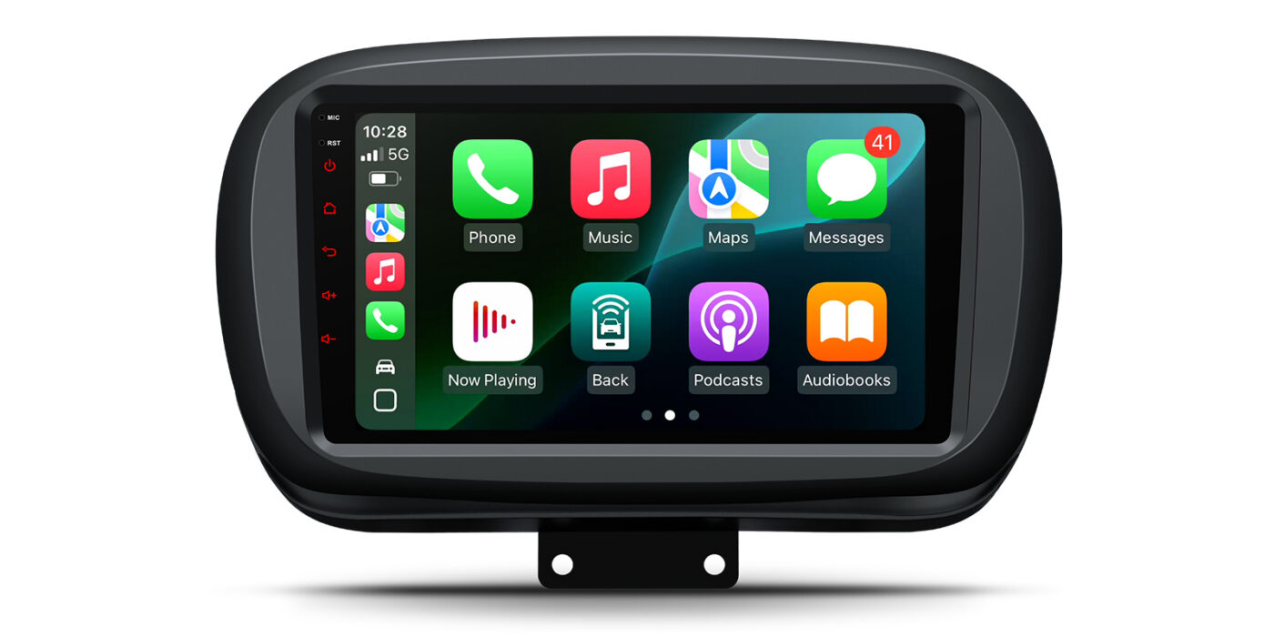 Fiat 500X (2015-2020) | Android 14 | 4+64GB | GPS autoraadio ja multimeediakeskus - Apple CarPlay ja Android Auto