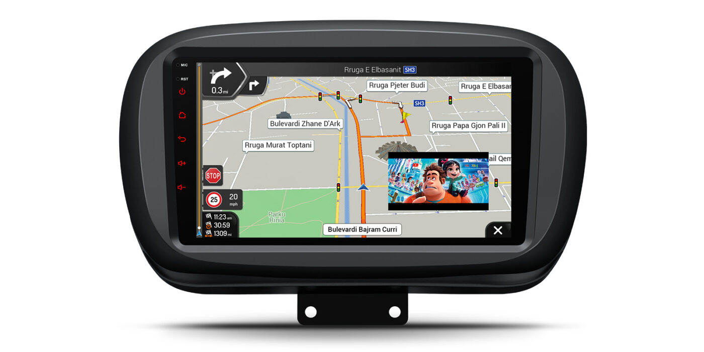 Fiat 500X (2015-2020) | Android 14 | 4+64GB | GPS autoraadio ja multimeediakeskus - GPS navigatsioon