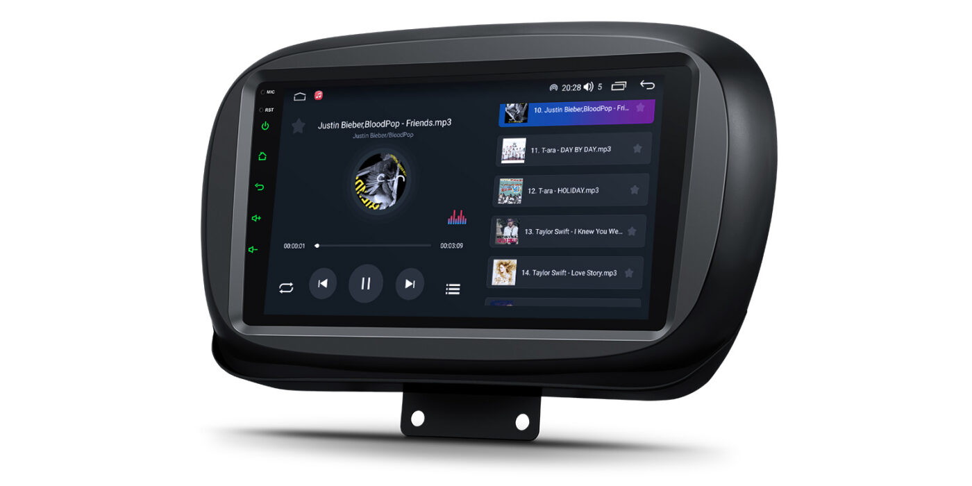 Fiat 500X (2015-2020) | Android 14 | 4+64GB | GPS autoraadio ja multimeediakeskus - DSP heli ja raadio