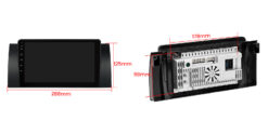 BMW X5 E53 (1999-2006) Xtrons IDP9053B Android 14 autoraadio tootepilt