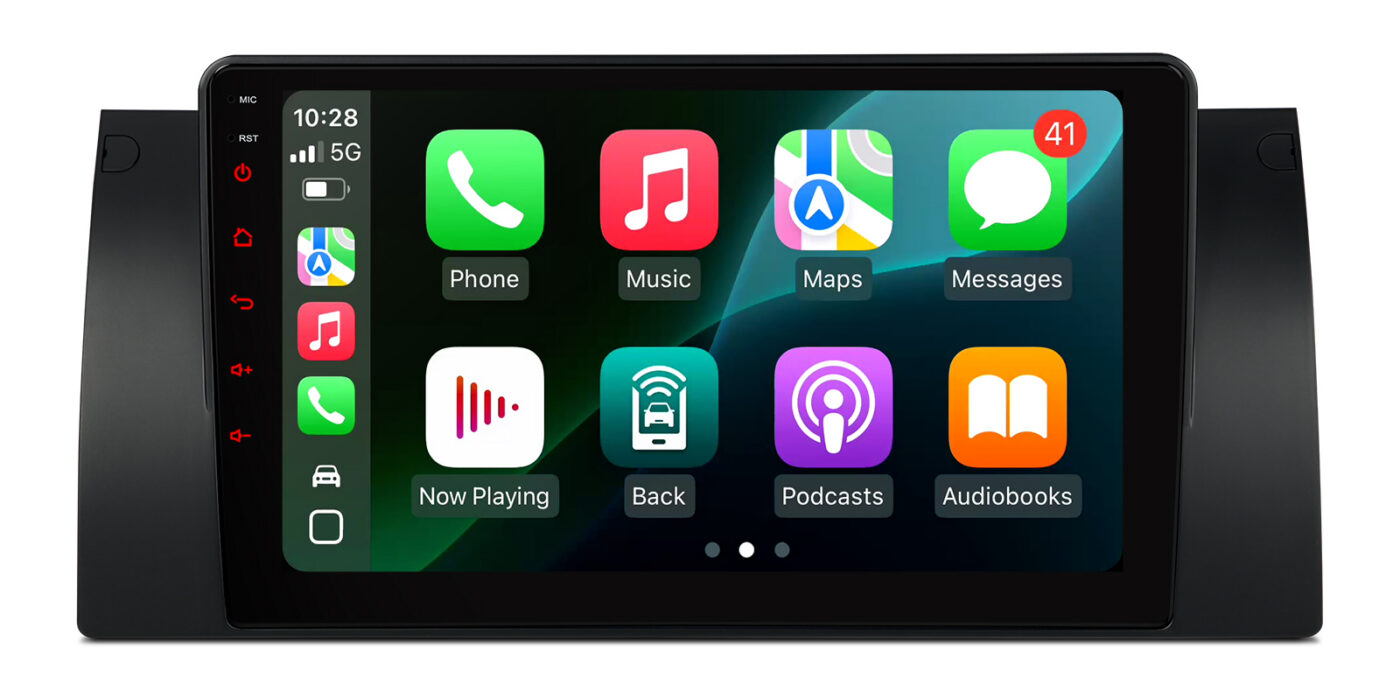 BMW X5 E53 (1999-2006) | Android 14 | 4+64GB | GPS autoraadio ja multimeediakeskus - Apple CarPlay ja Android Auto