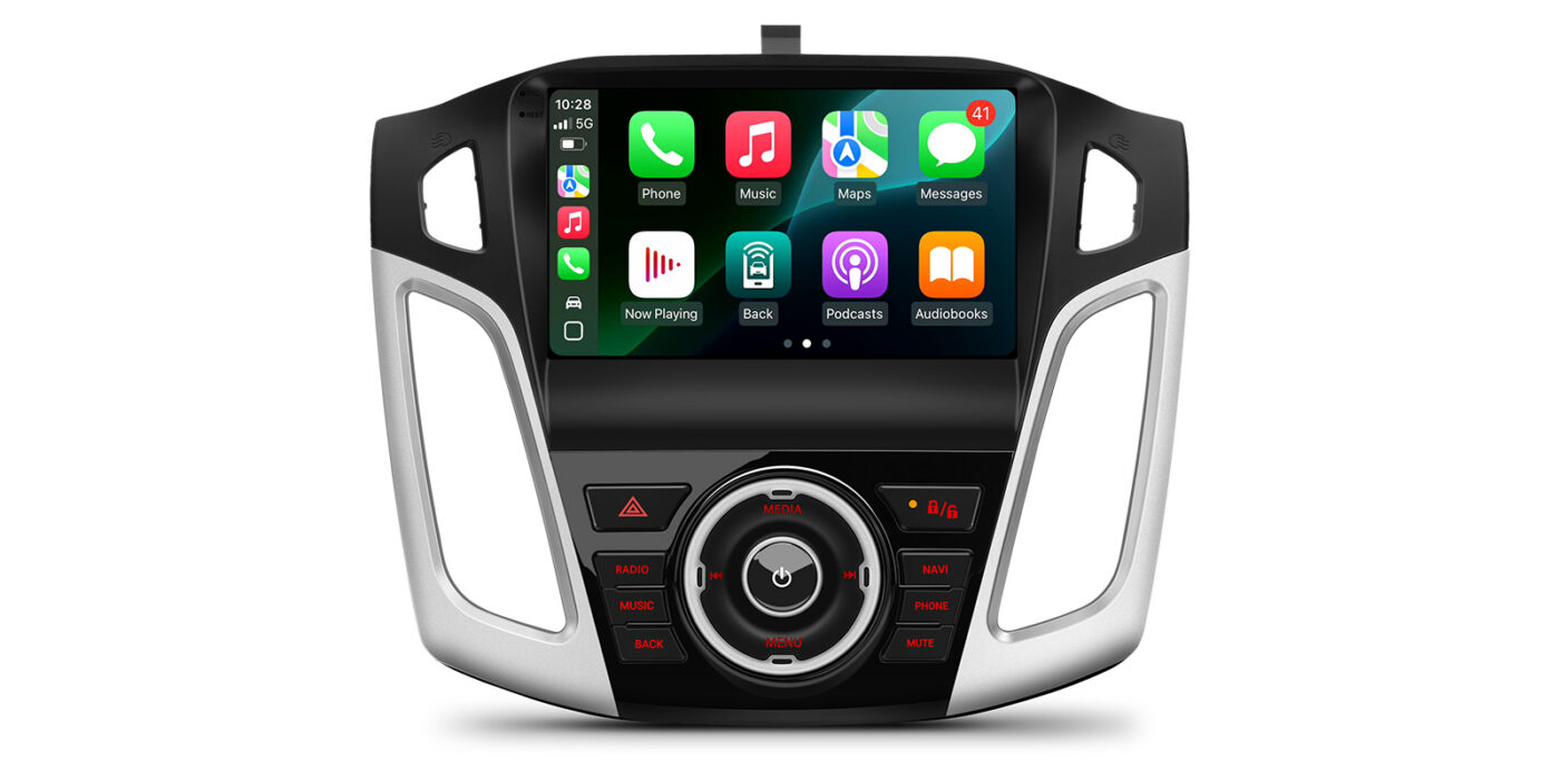 Ford Focus (2012-2017) | Android 14 | 4+64GB | GPS autoraadio ja multimeediakeskus - Apple CarPlay ja Android Auto
