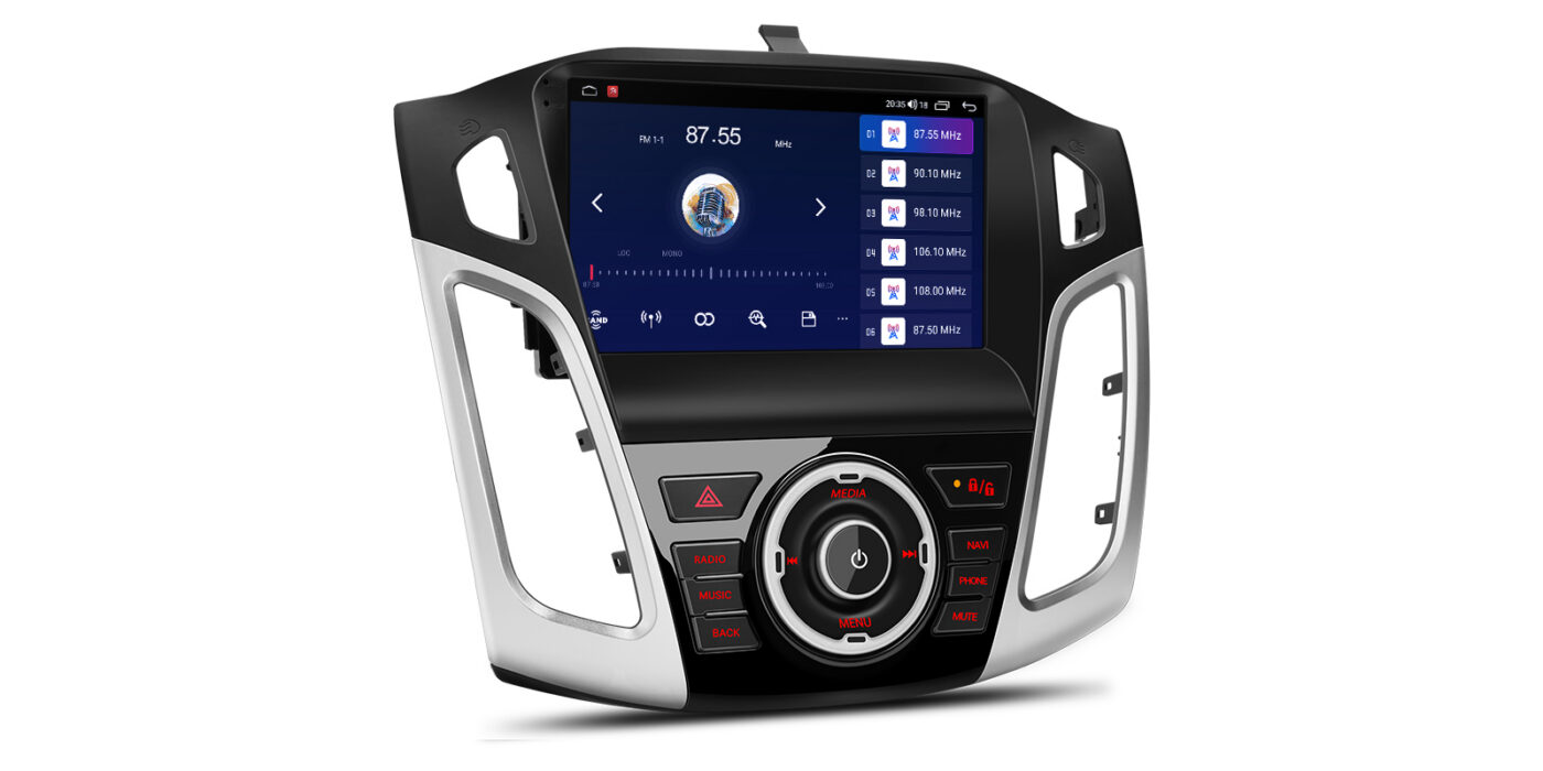 Ford Focus (2012-2017) | Android 14 | 4+64GB | GPS autoraadio ja multimeediakeskus - DSP heli ja raadio
