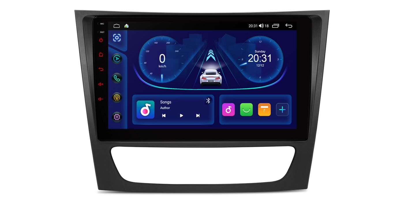 Mercedes-Benz E-Class W211 (2002-2008) | CLS W219 (2005-2006) | Android 14 | 4+64GB | GPS autoraadio ja multimeediakeskus - Töökindel riistvara