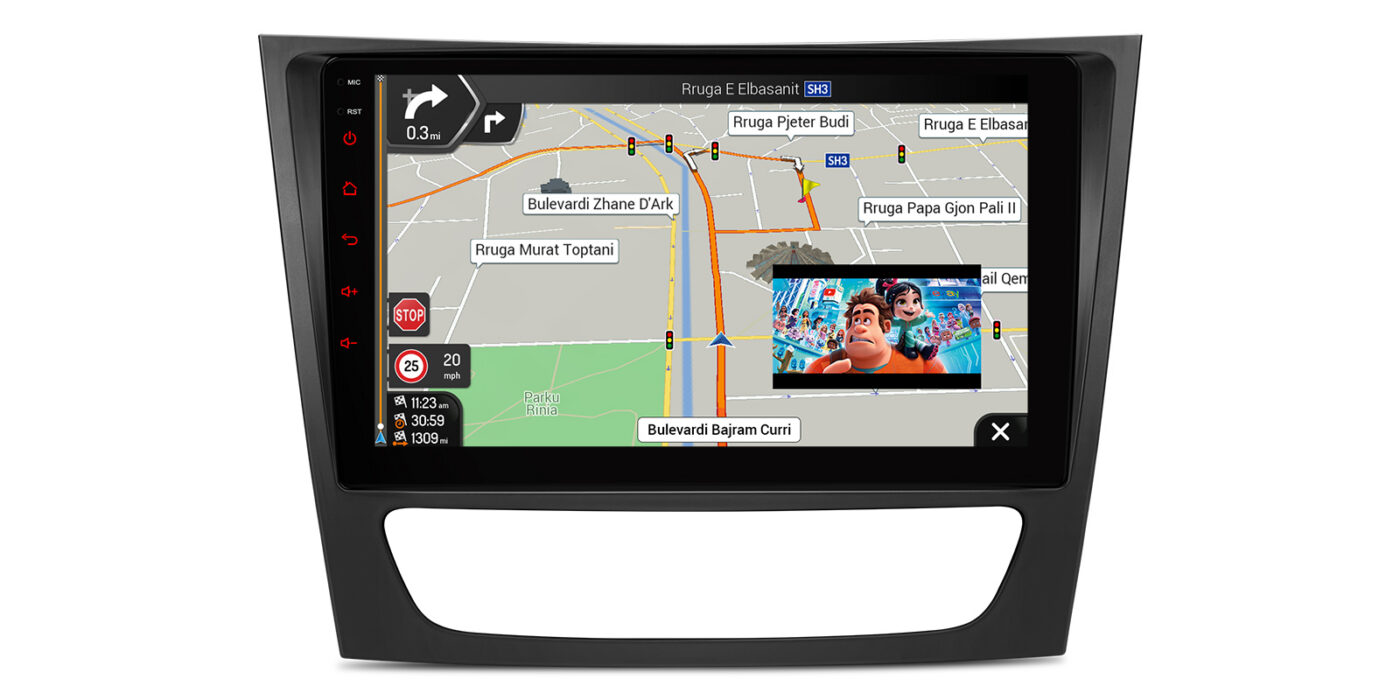 Mercedes-Benz E-Class W211 (2002-2008) | CLS W219 (2005-2006) | Android 14 | 4+64GB | GPS autoraadio ja multimeediakeskus - GPS navigatsioon