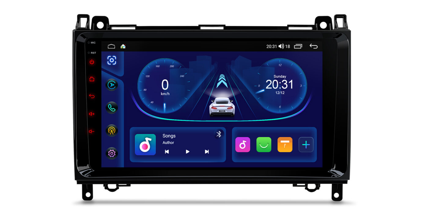 Mercedes-Benz Sprinter | Vito & Viano (2006-2020) | A-Class | B-Class W245 | Android 14 | 4+64GB | GPS autoraadio ja multimeediakeskus - Töökindel riistvara