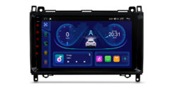 Mercedes-Benz Sprinter | Vito & Viano (2006-2020) | A-Class | B-Class W245 Android 14 multimeediakeskus Xtrons IDP90M245 esipilt