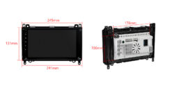 Mercedes-Benz Sprinter | Vito & Viano (2006-2020) | A-Class | B-Class W245 Xtrons IDP90M245 Android 14 autoraadio tootepilt