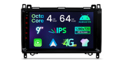 Mercedes-Benz Sprinter | Vito & Viano (2006-2020) | A-Class | B-Class W245 Xtrons IDP90M245 Android 14 autoraadio tootepilt