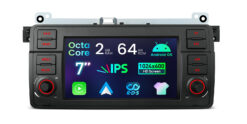 BMW 3. seeria E46 (1998-2006) Xtrons IDS7046BL Android 14 autoraadio tootepilt