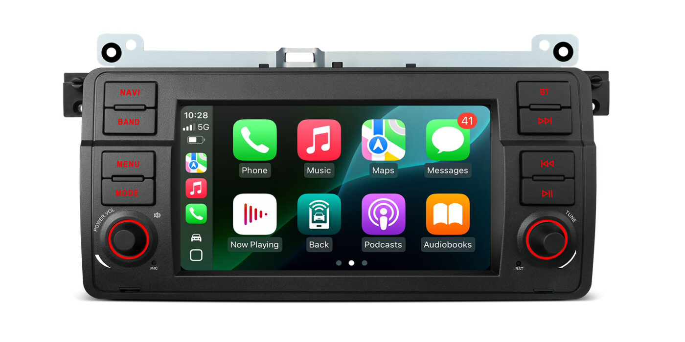 BMW 3. seeria E46 (1998-2006) | Android 14 | 2+64GB | GPS autoraadio ja multimeediakeskus - Apple CarPlay ja Android Auto