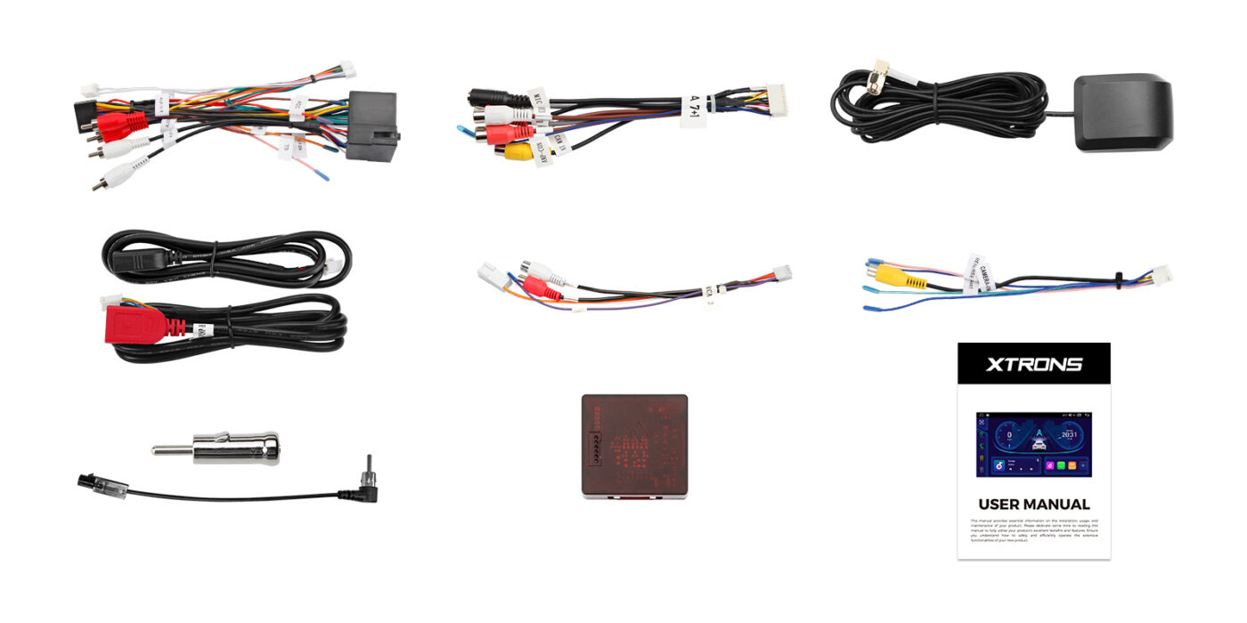 Fiat 500 (2007-2015) | Android 14 | 2+64GB | GPS autoraadio ja multimeediakeskus - Ühendused ja paigaldus