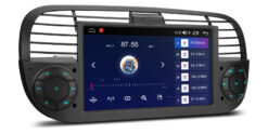 Fiat 500 (2007-2015) Xtrons IDS7050FLB Android 14 autoraadio tootepilt