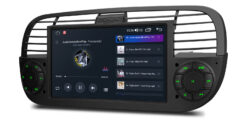Fiat 500 (2007-2015) Xtrons IDS7050FLB Android 14 autoraadio tootepilt