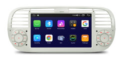 Fiat 500 (2007-2015) Xtrons IDS7050FLC Android 14 autoraadio tootepilt