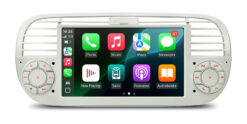 Fiat 500 (2007-2015) Xtrons IDS7050FLC Android 14 autoraadio tootepilt