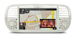 Fiat 500 (2007-2015) Xtrons IDS7050FLC Android 14 autoraadio tootepilt