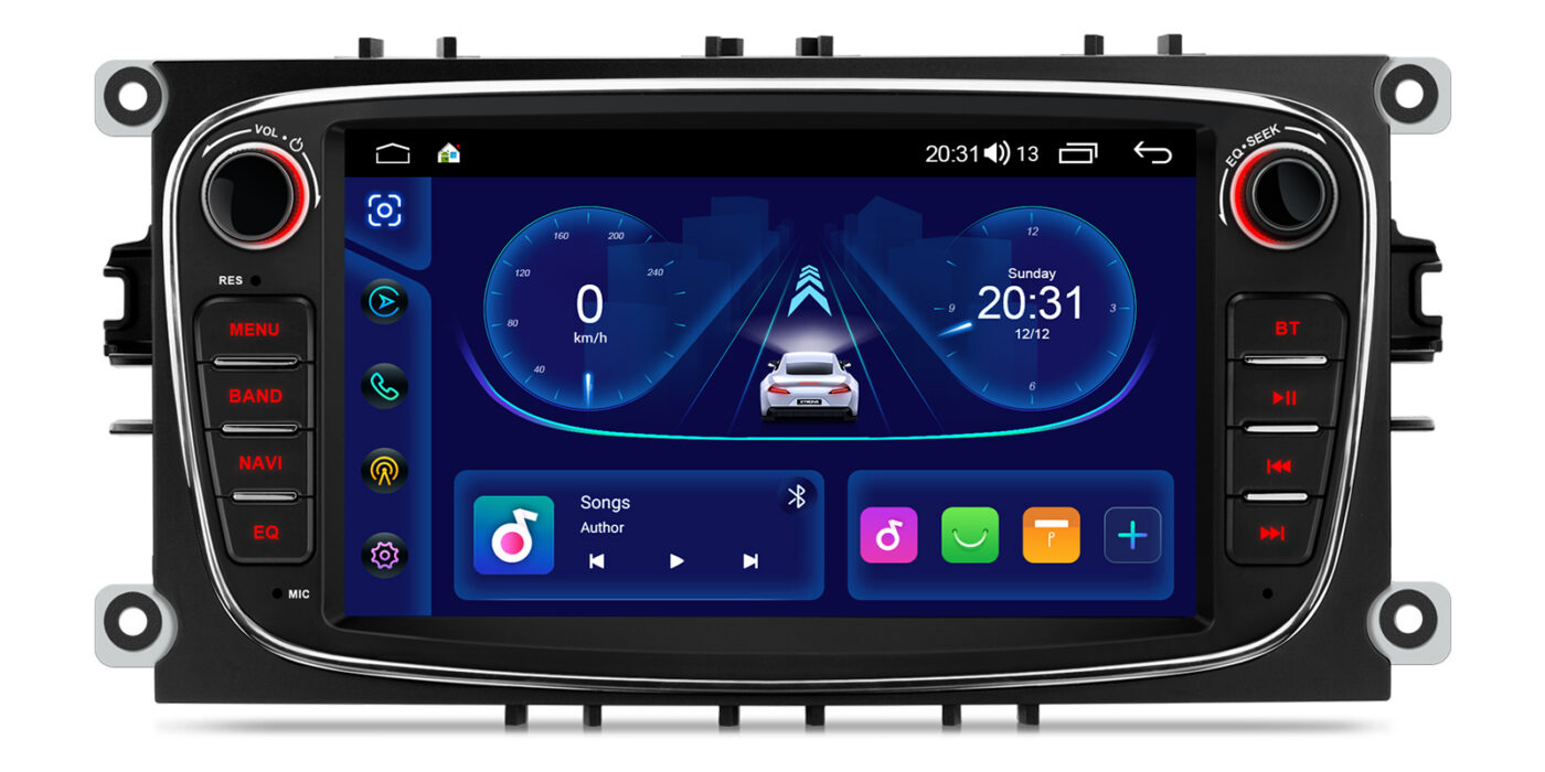 FORD MONDEO (2007-2013)/FOCUS(2008-2011)/S-MAX(2008-2011)/GALAXY(2011-2012) | Android 14 | 2+64GB | GPS autoraadio ja multimeediakeskus - Töökindel riistvara