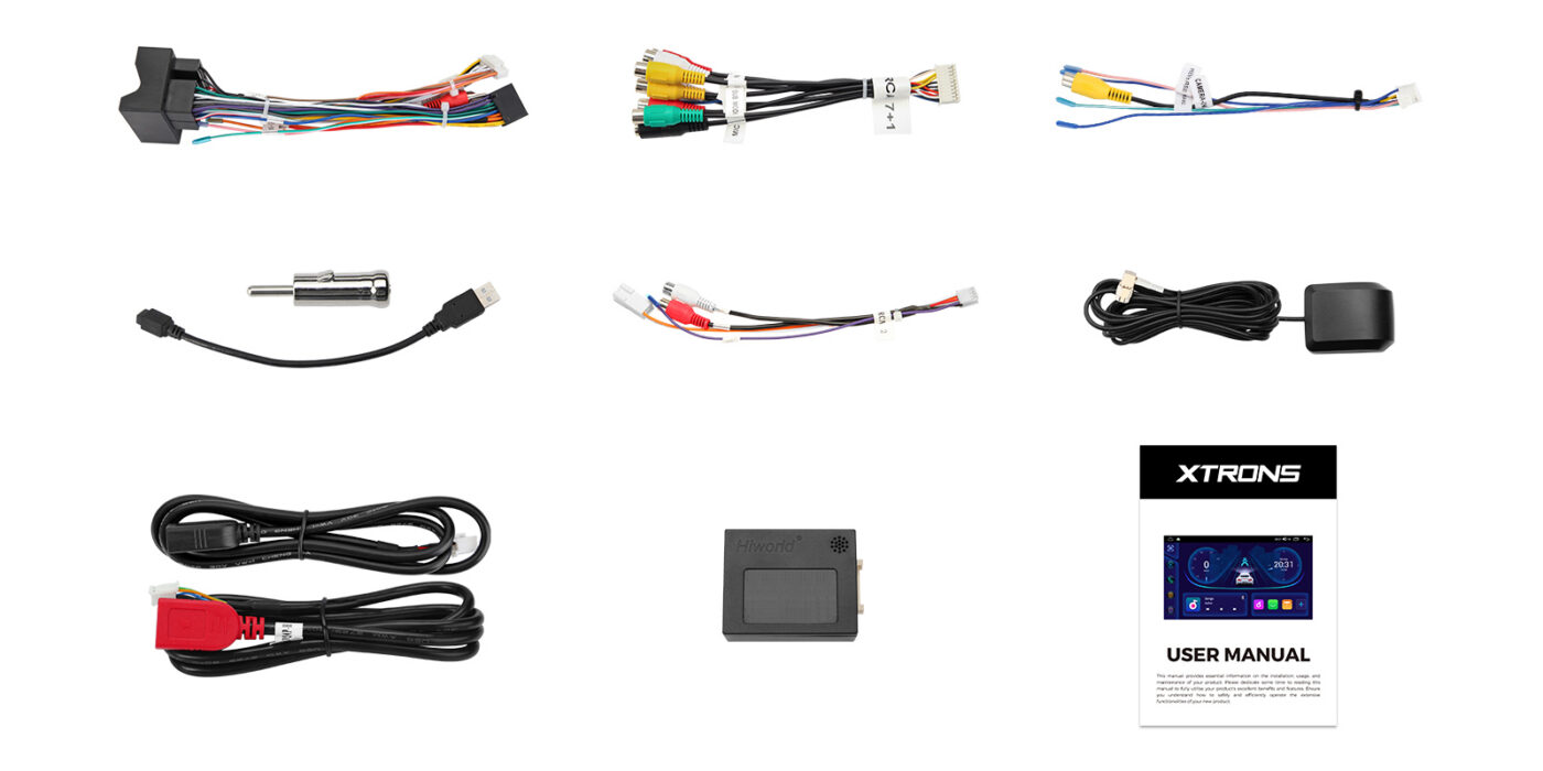 FORD MONDEO (2007-2013)/FOCUS(2008-2011)/S-MAX(2008-2011)/GALAXY(2011-2012) | Android 14 | 2+64GB | GPS autoraadio ja multimeediakeskus - Ühendused ja paigaldus