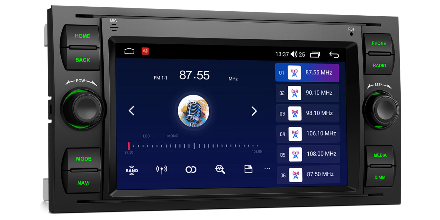 Ford C-Max | S-Max | Galaxy | Focus | Transit (2005-2011) | Android 14 | 2+64GB | GPS autoraadio ja multimeediakeskus - DSP heli ja raadio