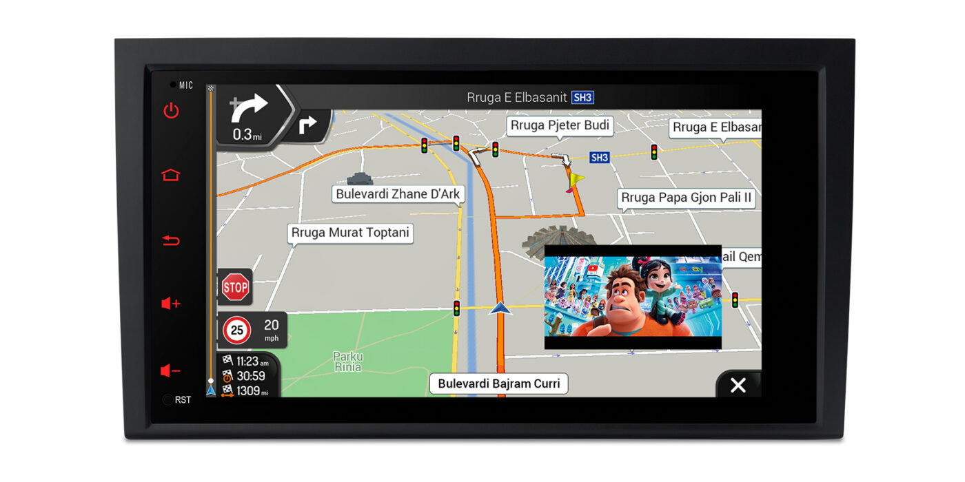 Audi A4 | B5 (2002-2008) | Android 14 | 2+64GB | GPS radio ja multimedia näyttösoitin - GPS-navigointi