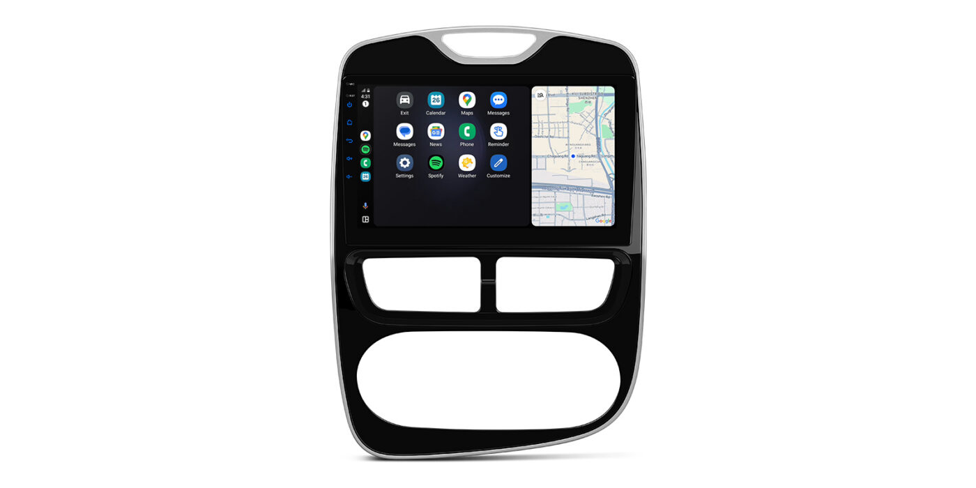 Renault Clio (2013-2018) | Android 14 | 2+64GB | GPS autoraadio ja multimeediakeskus - Apple CarPlay