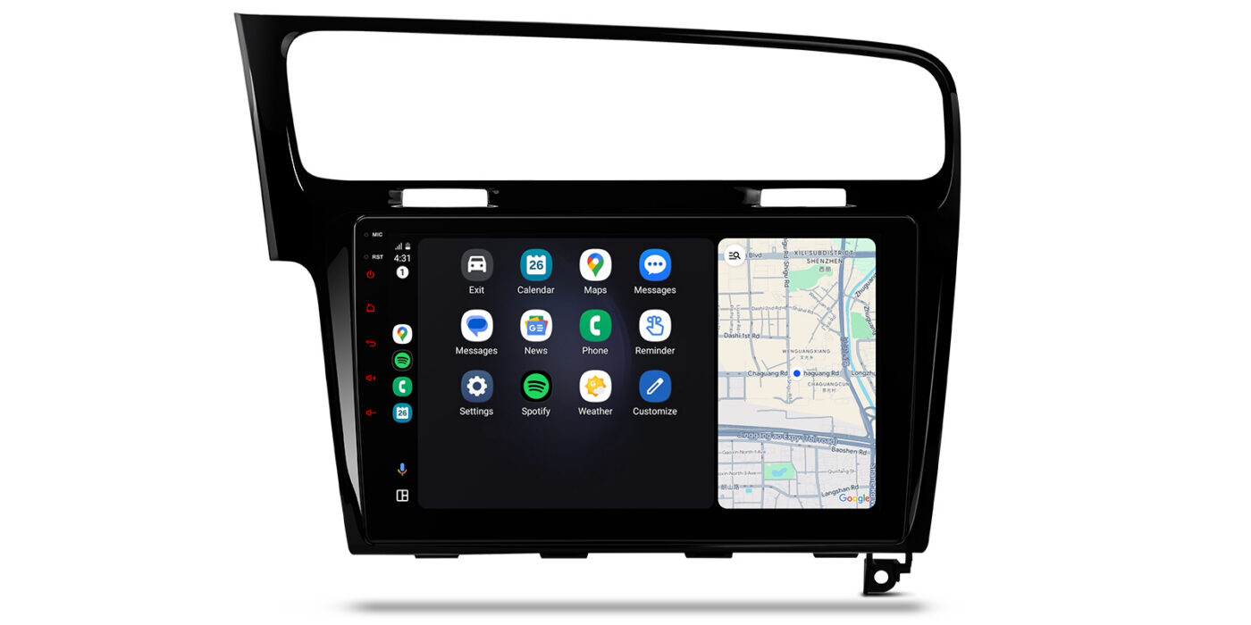 VW Golf 7 | Android 14 | 2+64GB | GPS autoraadio ja multimeediakeskus - Apple CarPlay