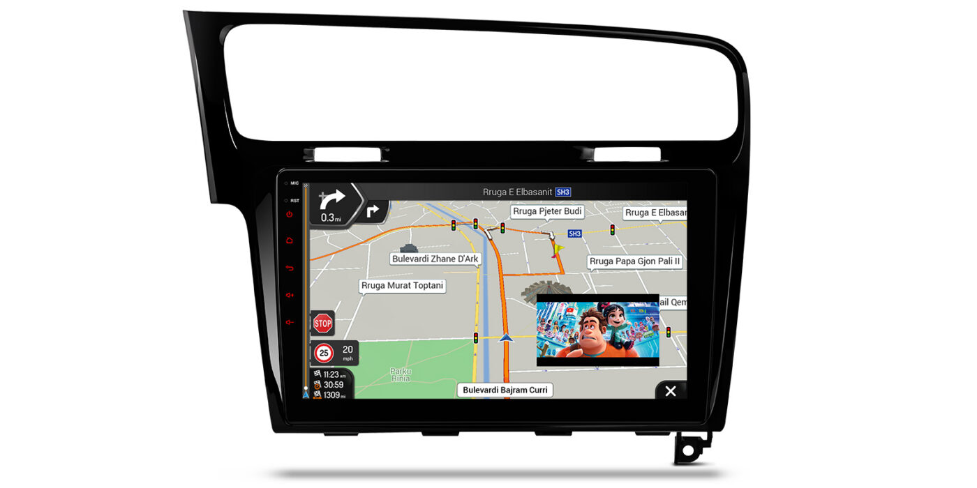 VW Golf 7 | Android 14 | 2+64GB | GPS autoraadio ja multimeediakeskus - GPS navigatsioon