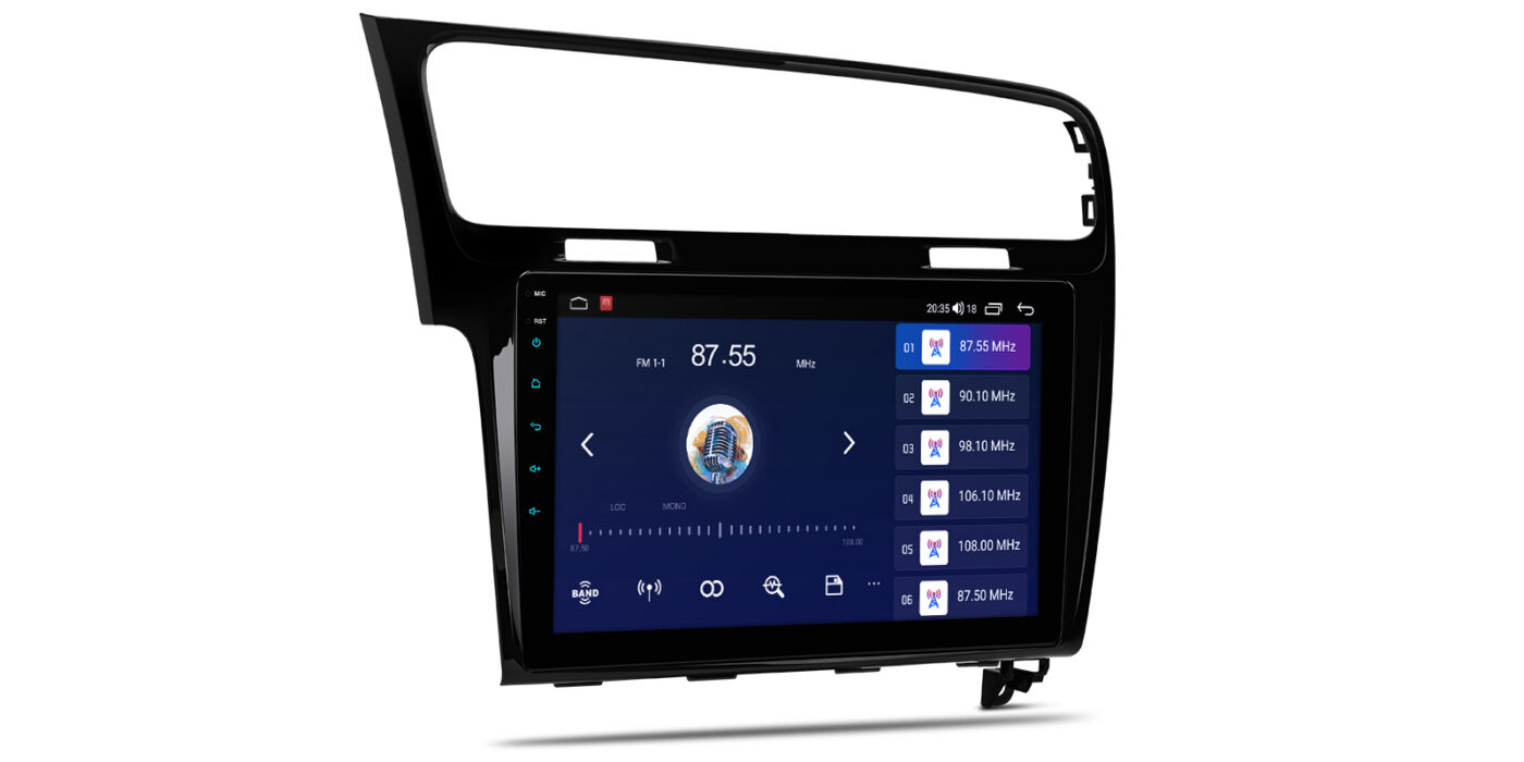 VW Golf 7 | Android 14 | 2+64GB | GPS autoraadio ja multimeediakeskus - DSP heli ja raadio