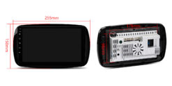 Smart Fortwo (2015-2018) Xtrons IDSP90MSMTN Android 14 autoraadio tootepilt