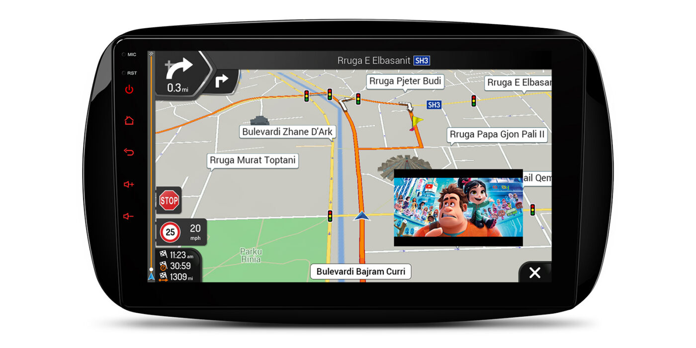 Smart Fortwo (2015-2018) | Android 14 | 2+64GB | GPS мультимедийная магнитола - GPS навигация