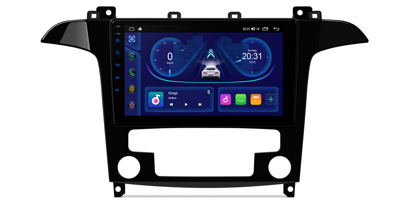 FORD MONDEO (2007-2013) | S-MAX(2008-2011) | Android 14 | 2+64GB | GPS radio ja multimedia näyttösoitin - Luotettava laitteisto